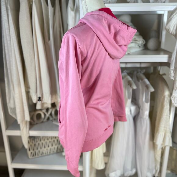 Under Armor sz small hooded sweat shirt, fun, athleisure, athletic, casual #4320 - Picture 3 of 8